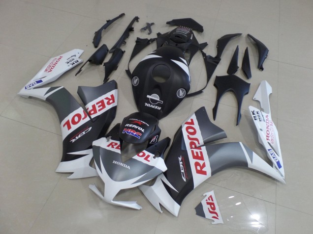 2012-2016 White Silver Matte Black Red Repsol Honda CBR1000RR Motorcycle Fairings UK