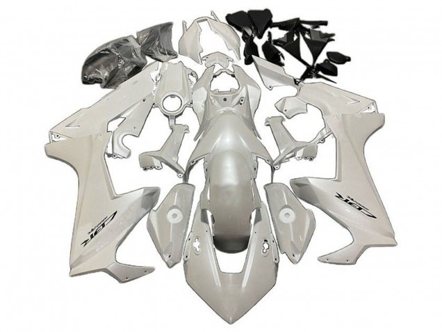 2017-2024 Pearl White Honda CBR1000RR Motorcycle Fairings UK