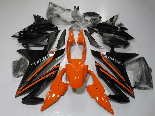 2016-2018 Orange Grey Glossy Black Honda CBR500R Motorcycle Fairings UK
