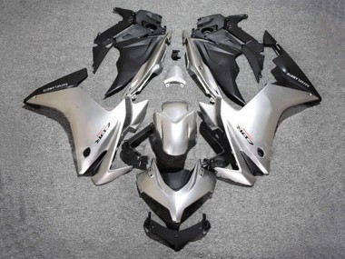 Buy 2013-2015 Silver Matte Black Honda CBR500R Motorcycle Fairings UK