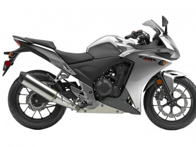 2013-2015 Silver Honda CBR500R Motorcycle Fairings UK