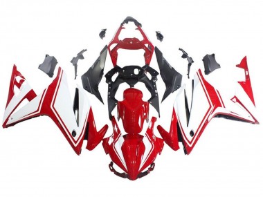 Buy 2016-2018 White Red Honda CBR500R Motorcycle Fairings UK