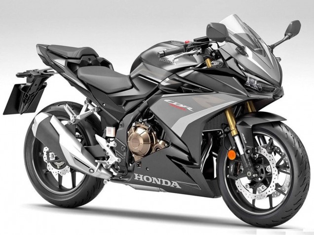 2019-2021 Silver Matte Black Honda CBR500R Motorcycle Fairings UK