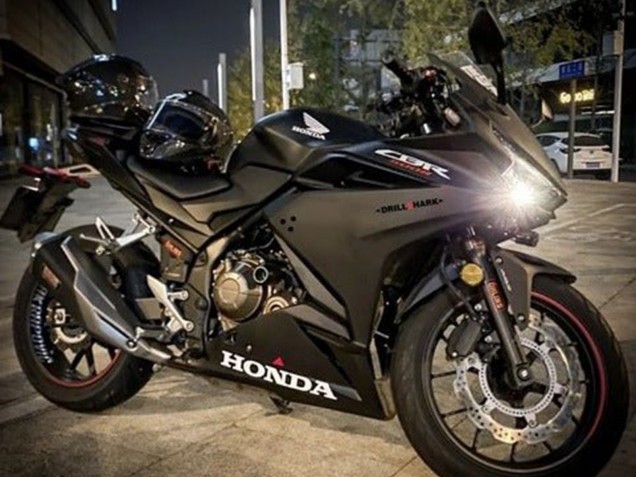 2022-2023 Matte Black White Red Honda CBR500R Motorcycle Fairings UK