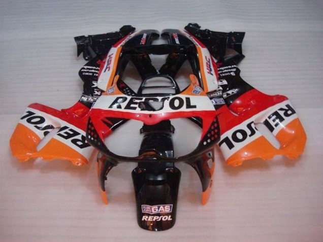 1994-1995 Orange White Red Glossy Black Repsol Honda CBR900RR 893 Motorcycle Fairings UK
