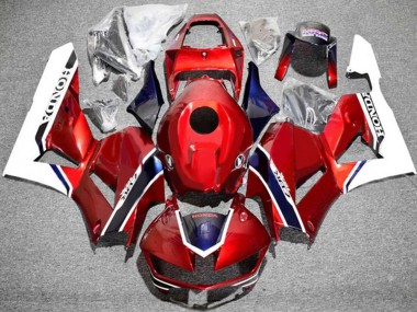 Buy 2013-2026 White Red Blue Honda CBR600RR Motorcycle Fairings UK