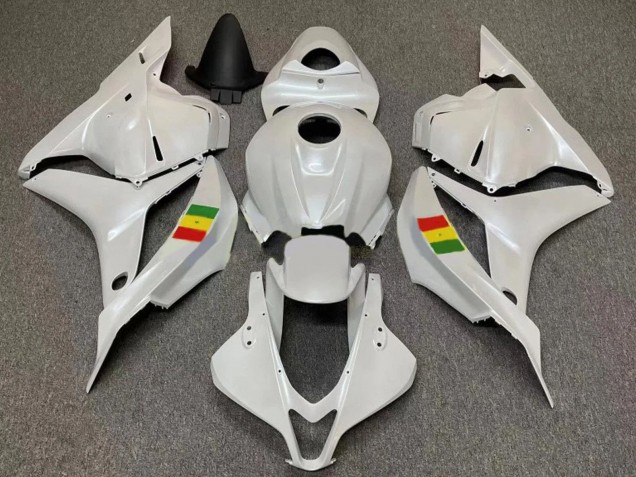 2007-2008 White Honda CBR600RR Motorcycle Fairings UK