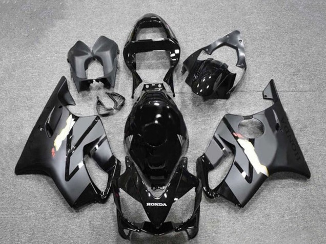 2001-2003 Glossy Black Matte Black Grey Honda CBR600 F4i Motorcycle Fairings UK