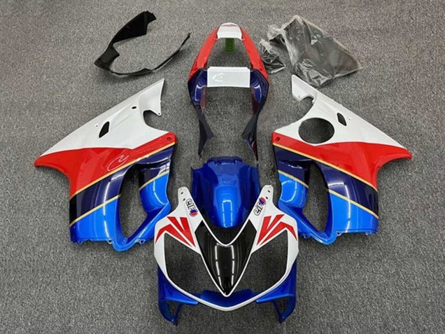 2001-2003 White Red Blue Dark Blue Honda CBR600 F4i Motorcycle Fairings UK