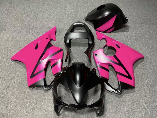 2001-2003 Pink Matte Black Honda CBR600 F4i Motorcycle Fairings UK