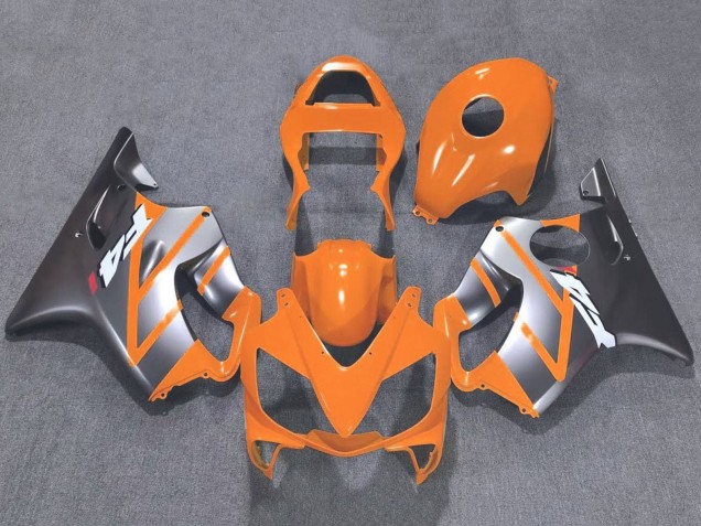 2001-2003 Silver Orange Honda CBR600 F4i Motorcycle Fairings UK
