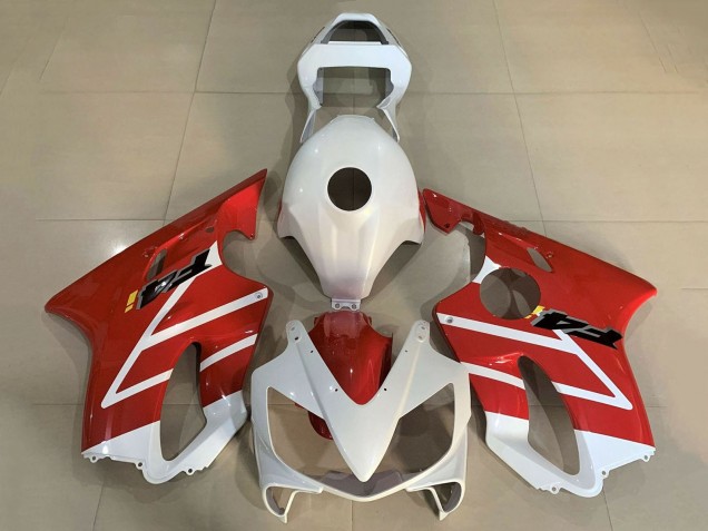 2001-2003 White Red Honda CBR600 F4i Motorcycle Fairings UK
