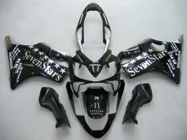 2004-2007 Glossy Black SevenStars Honda CBR600 F4i Motorcycle Fairings UK