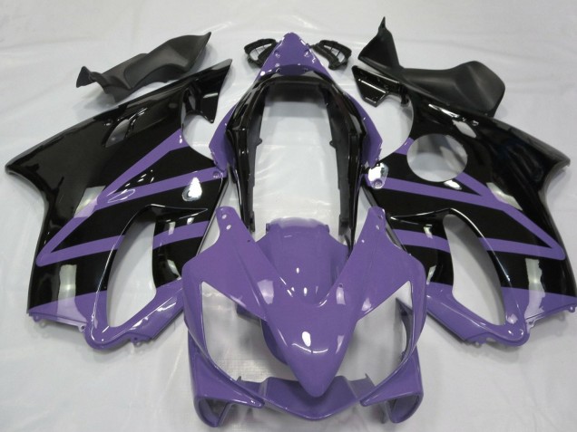 2004-2007 Light Purple Glossy Black Honda CBR600 F4i Motorcycle Fairings UK