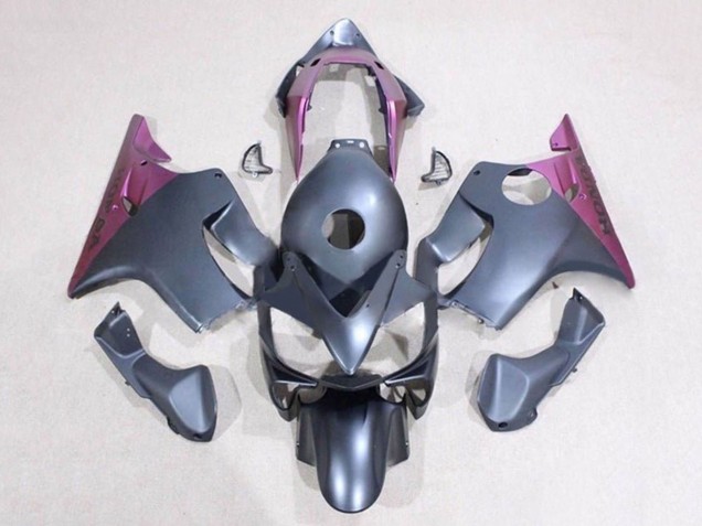 2004-2007 Matte Grey Light Purple Honda CBR600 F4i Motorcycle Fairings UK