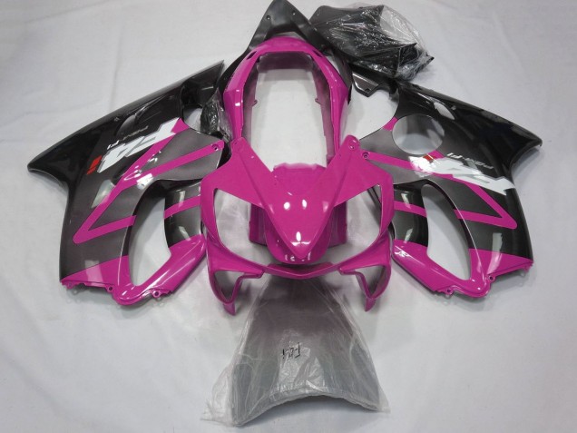 2004-2007 Pink Grey Glossy Black Honda CBR600 F4i Motorcycle Fairings UK