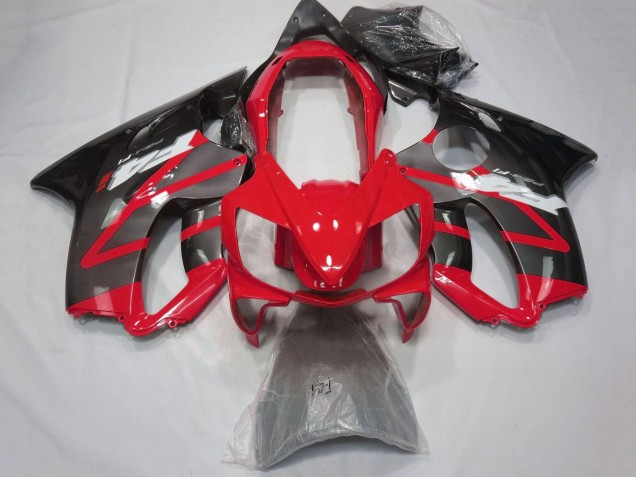 2004-2007 Red Grey Glossy Black Honda CBR600 F4i Motorcycle Fairings UK