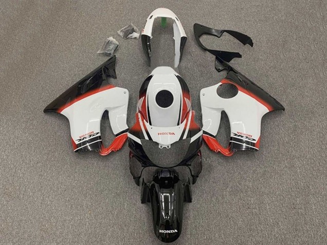 2004-2007 White Red Glossy Black Honda CBR600 F4i Motorcycle Fairings UK