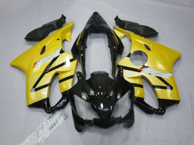 Buy 2004-2007 Yellow Glossy Black Honda CBR600 F4i Motorcycle Fairings UK