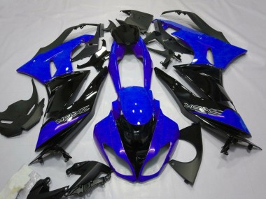 Buy 2007-2008 Blue Black White Kawasaki ZX6R Motorcycle Fairings UK