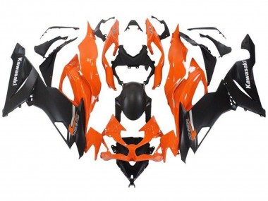 Buy 2019-2022 Orange Matte Black Kawasaki ZX6R Motorcycle Fairing UK