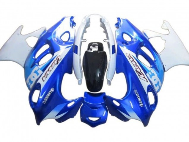 2004-2006 White Blue DC Suzuki GSX600F/GSX750F Motorcycle Fairings UK
