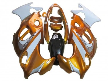 Buy 2004-2006 Orange White Suzuki GSX600F/GSX750F Motorcycle Fairings UK