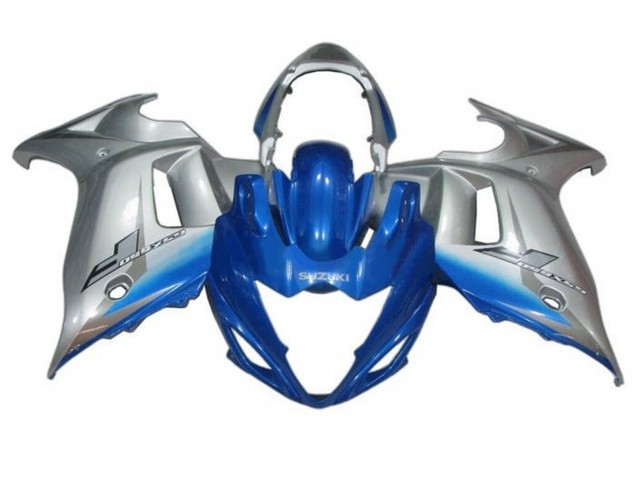 2008-2013 Blue Silver Suzuki GSX650F Motorcycle Fairings UK