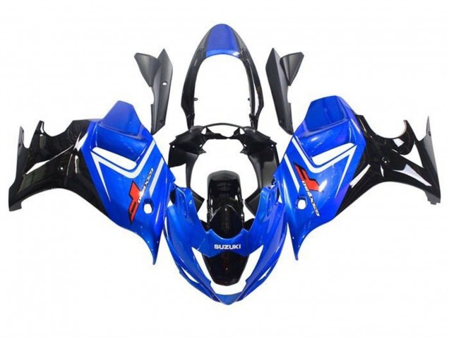 2008-2013 Blue White Glossy Black Suzuki GSX650F Motorcycle Fairings UK