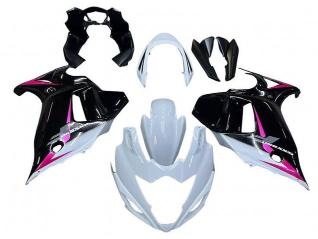 2008-2013 White Black Pink Suzuki GSX650F Motorcycle Fairings UK