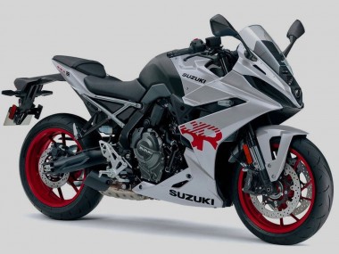Buy 2024-2025 Silver Black Red Suzuki GSX8R Motorcycle Fairings UK