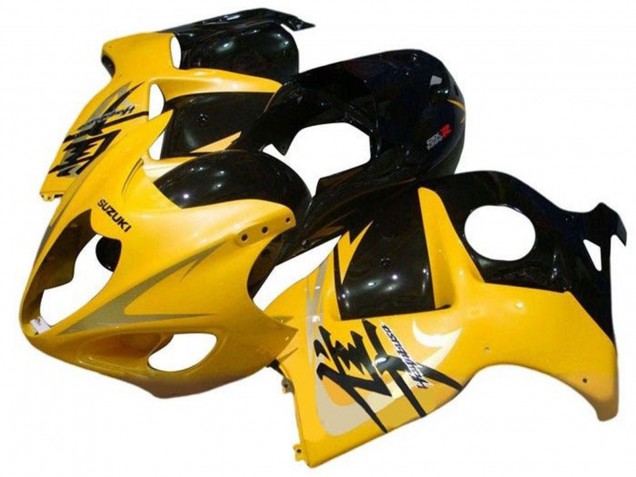 1996-2007 Yellow Black Suzuki GSXR 1300 Hayabusa Motorcycle Fairings UK