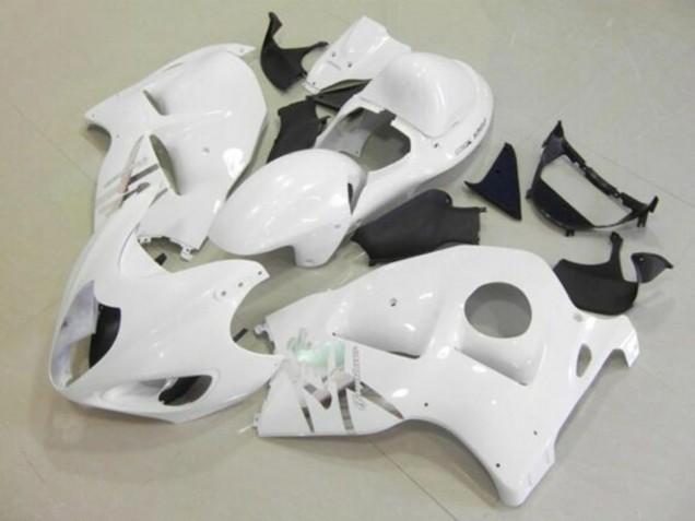 1996-2007 White Chrome Suzuki GSXR 1300 Hayabusa Motorcycle Fairings UK
