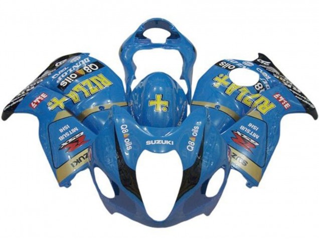 1996-2007 Blue Gold Black Rizla Suzuki GSXR1000 Motorcycle Fairings UK