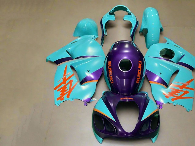 1996-2007 Matte Purple Orange Blue Suzuki GSXR 1300 Hayabusa Motorcycle Fairings UK