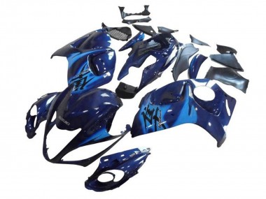 Buy 2008-2020 Dark Blue Light Blue Suzuki GSXR 1300 Hayabusa Motorcycle Fairings UK