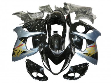 Buy 2008-2020 Glossy Black Silvery Blue Gold Suzuki GSXR 1300 Hayabusa Motorcycle Fairings UK