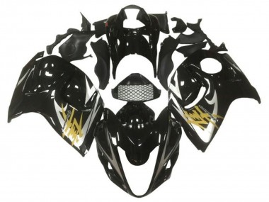 Buy 2008-2020 Glossy Black Silver Gold Suzuki GSXR 1300 Hayabusa Motorcycle Fairings UK