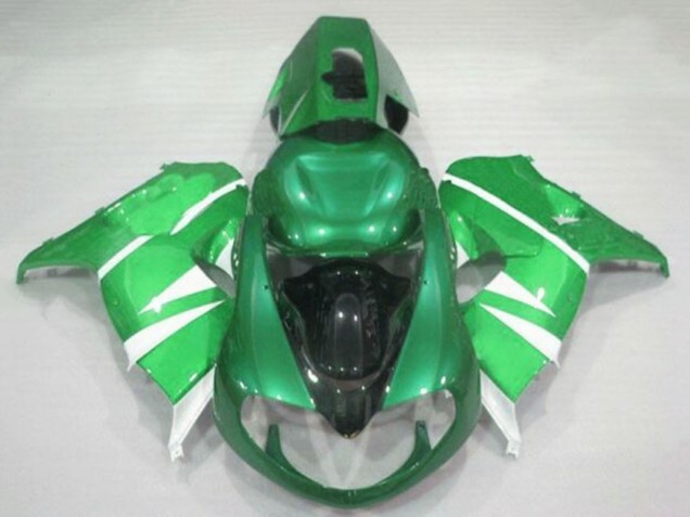 1998-2003 Green White Black Suzuki TL1000R Motorcycle Fairings UK