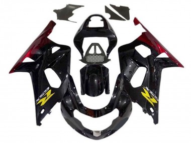 Buy 2000-2002 Glossy Black Red Yellow Suzuki GSXR1000 Motorcycle Fairings UK