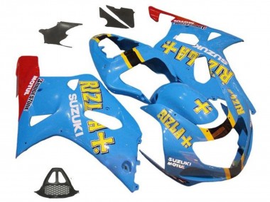 Buy 2000-2002 Blue Yellow Red Rizla Suzuki GSXR1000 Motorcycle Fairings UK