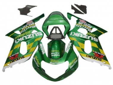 Buy 2000-2002 Green Yellow White Motul Suzuki GSXR1000 Motorcycle Fairings UK