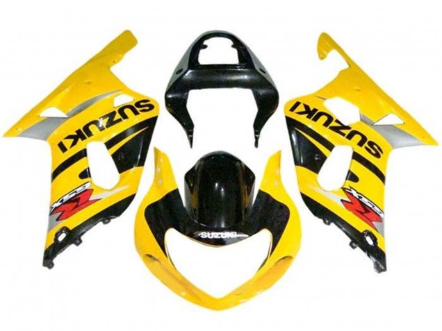 2000-2002 Yellow Grey Black Suzuki GSXR1000 Motorcycle Fairings UK