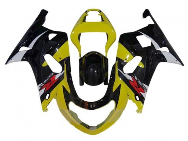 2000-2002 Yellow Silver Glossy Black Red Suzuki GSXR1000 Motorcycle Fairings UK