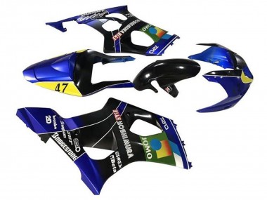 Buy 2003-2004 Blue Yellow Black JOMO Suzuki GSXR 1000 Motorcycle Fairings UK