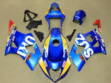 Buy 2003-2004 Blue Yellow Red White Motul Suzuki GSXR 1000 Motorcycle Fairings UK