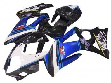 Buy 2005-2006 Glossy Black Blue White Corona Suzuki GSXR 1000 Motorcycle Fairings UK