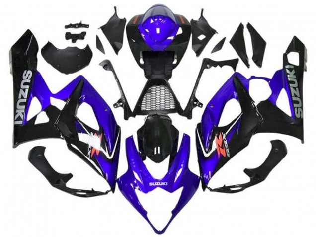 2005-2006 Blue Black Grey Suzuki GSXR 1000 Motorcycle Fairings UK