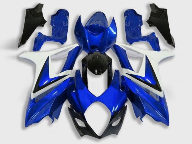 2005-2006 White Blue Black Suzuki GSXR 1000 Motorcycle Fairing UK