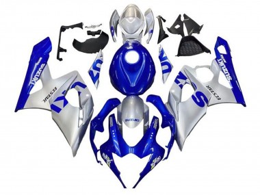 Buy 2005-2006 Blue Silver Suzuki GSXR 1000 Motorcycle Fairings UK